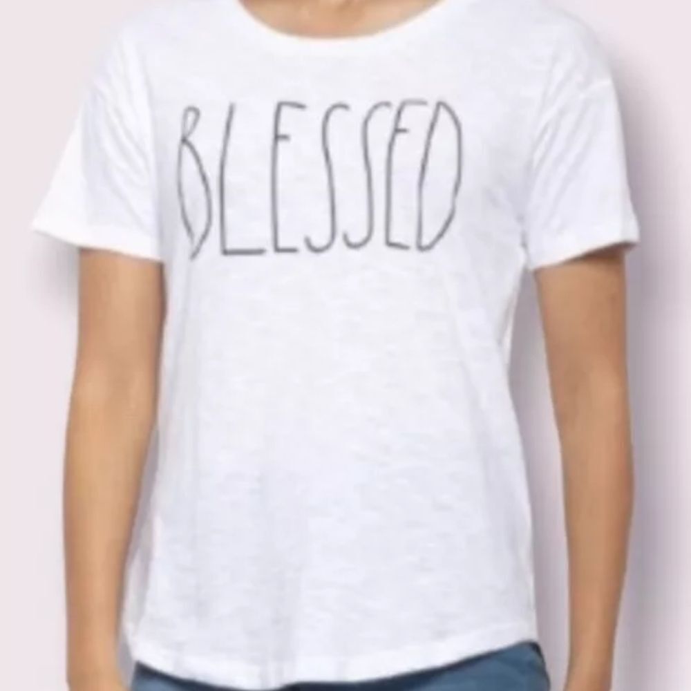 👕Rae Dunn BLESSED T-shirt